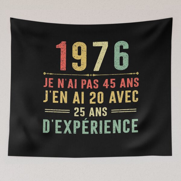 Item preview, Je n'ai pas 45 ans, j'en ai 20 avec 25 ans d'expérience. Vintage 1976 designed and sold by mharlan0ue.