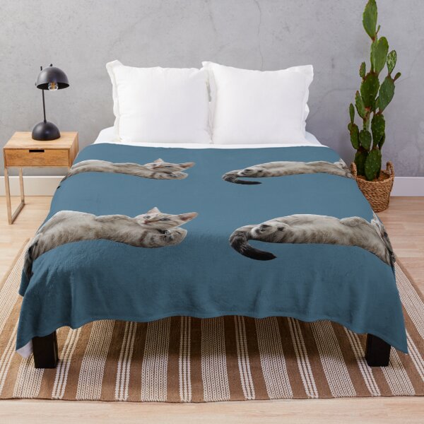 Item preview, Cute Cat Layed Down (Blue) designed and sold by FilipeFerreira.