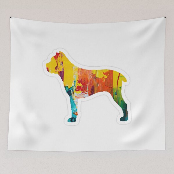 Item preview, colorful, art, pattern, cane corso, cane corso art, canecorso, dog designed and sold by cathelkav.