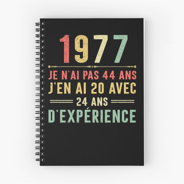 Item preview, Je n'ai pas 44 ans, j'en ai 20 avec 24 ans d'expérience. Vintage 1977 designed and sold by mharlan0ue.