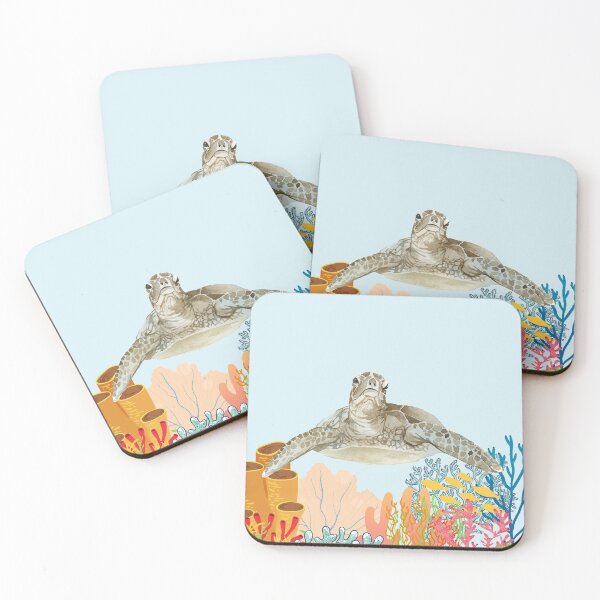 Item preview, Coral Reef Turtle Home designed and sold by Nostraw.