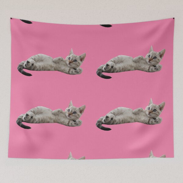 Item preview, Cute Cat Layed Down (Pink) designed and sold by FilipeFerreira.