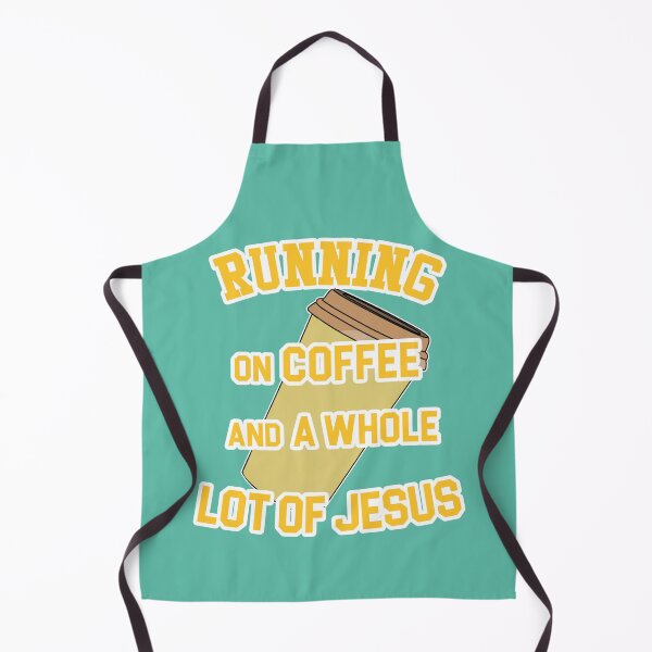 Item preview, Running On Coffee And A Whole Lot Of Jesus designed and sold by AscendMerch.
