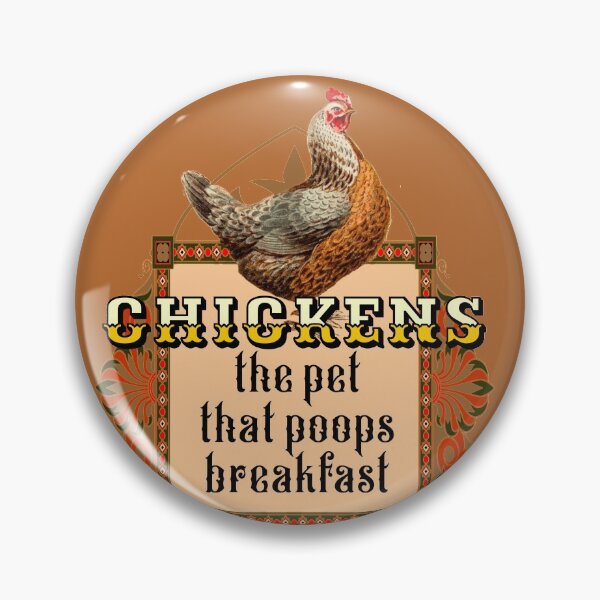 Item preview, CHICKENS the pet that poops Breakfast designed and sold by sandpiperstudio.