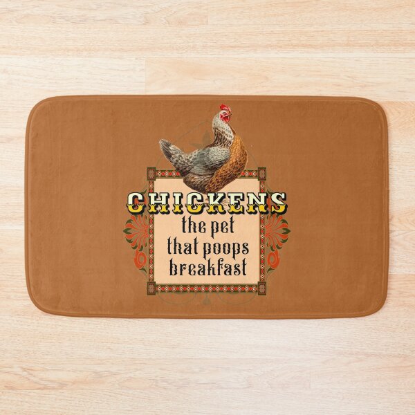Item preview, CHICKENS the pet that poops Breakfast designed and sold by sandpiperstudio.