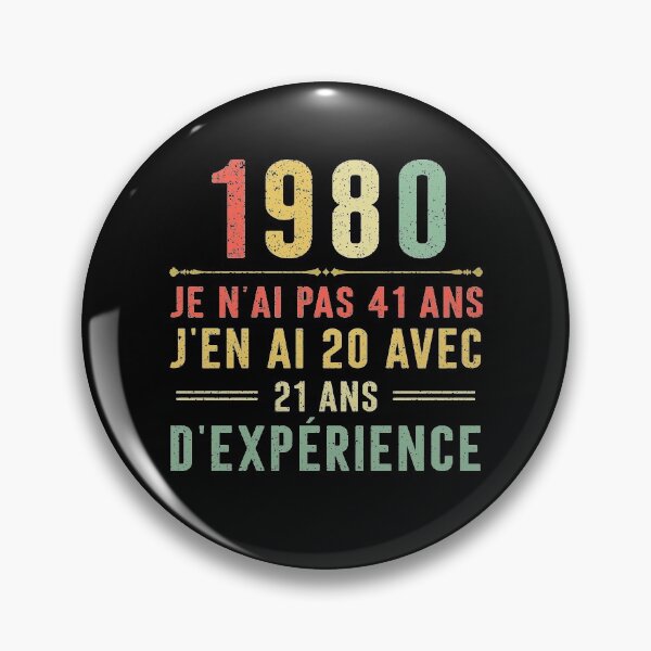 Item preview, Je n'ai pas 41 ans, j'en ai 20 avec 21 ans d'expérience. Vintage 1980 designed and sold by mharlan0ue.