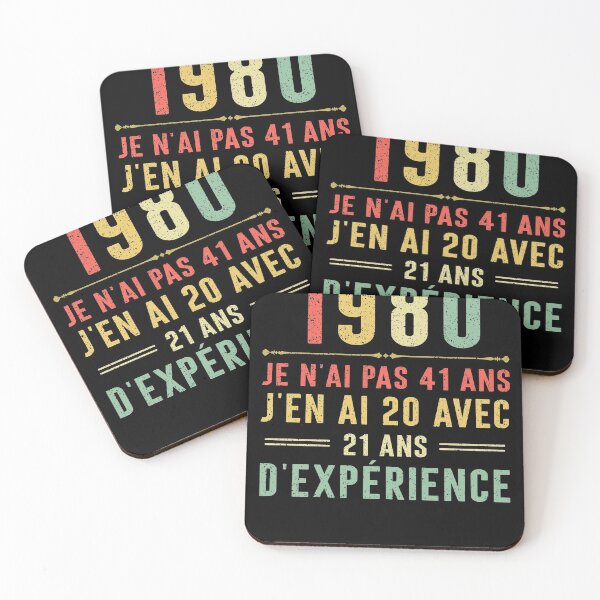 Item preview, Je n'ai pas 41 ans, j'en ai 20 avec 21 ans d'expérience. Vintage 1980 designed and sold by mharlan0ue.