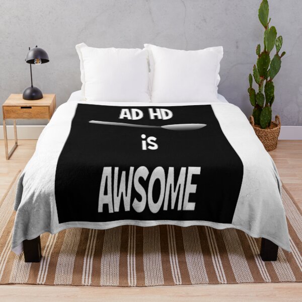Item preview, ADHD IS AWSOME (spoon included) designed and sold by CUTESTUFFnow.