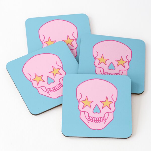 Item preview, Preppy Pink Skull designed and sold by lilydardano.
