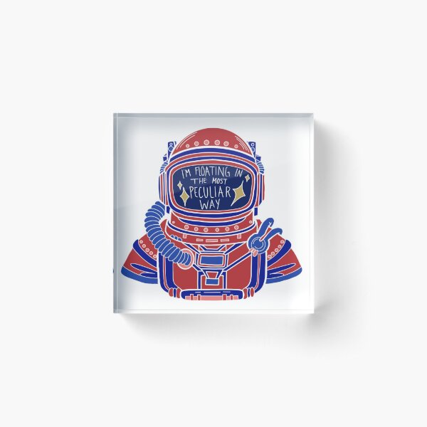 space oddity Acrylic Block