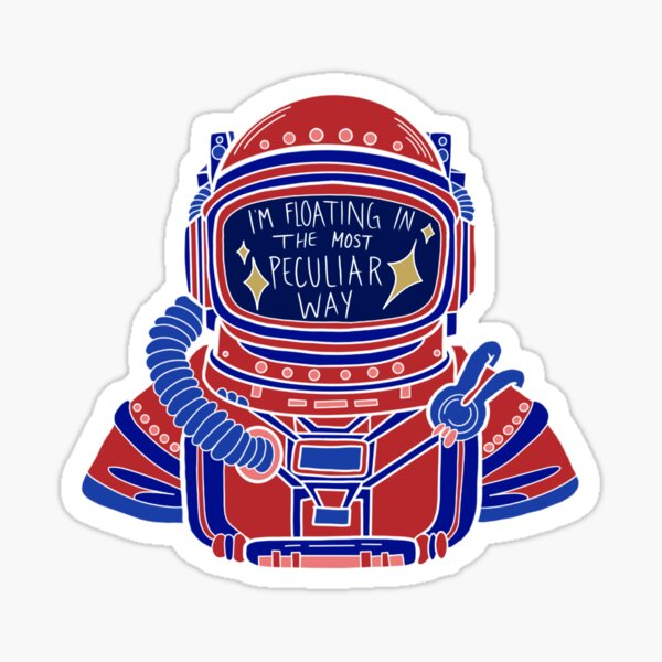 Sticker bébé Astronaute tigre et extraterrestre (* ‿ *), Les meilleurs  vinyles pour enfants et bébés