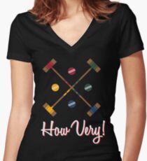 How Very! Women's Fitted V-Neck T-Shirt