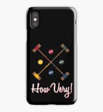 How Very! iPhone Case