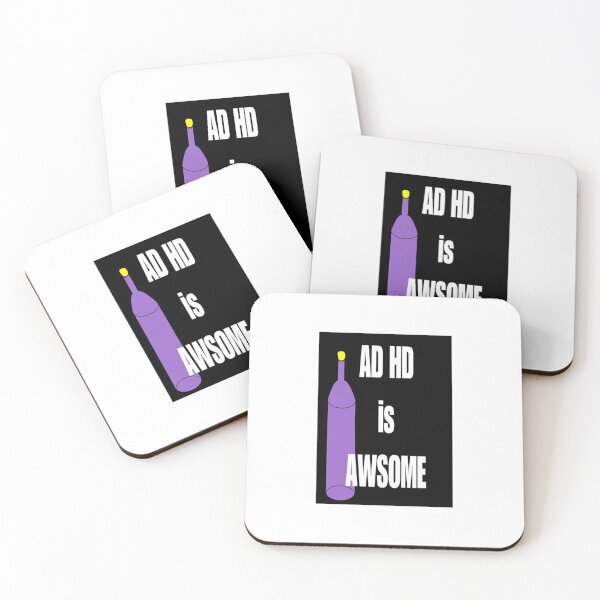 Item preview, ADHD IS AWSOME (bottle included) designed and sold by CUTESTUFFnow.