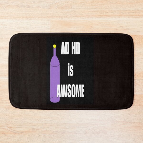 Item preview, ADHD IS AWSOME (bottle included) designed and sold by CUTESTUFFnow.