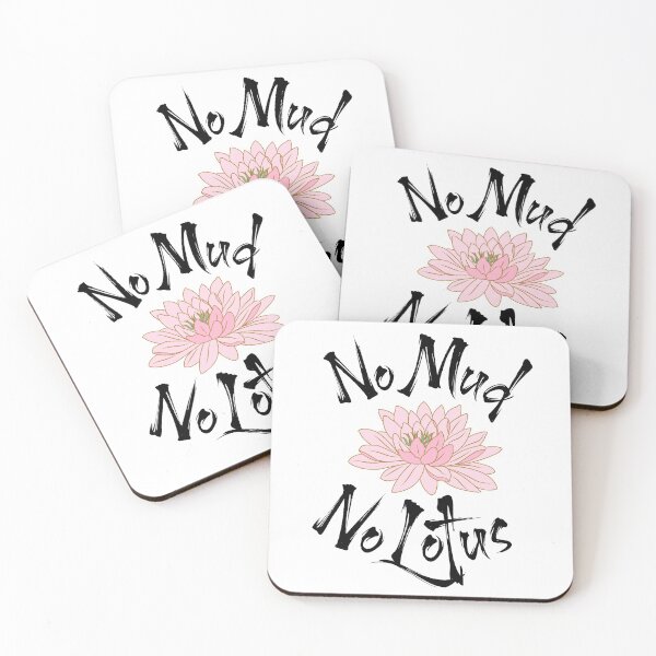 Item preview, No Mud No Lotus Calligraphy Brush designed and sold by Polishthestone.