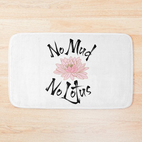 Item preview, No Mud No Lotus Calligraphy Brush designed and sold by Polishthestone.