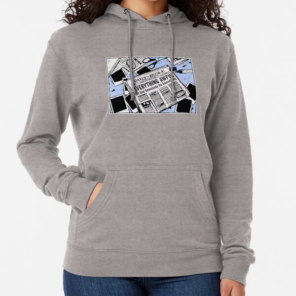 Awful sweatshirt smiley clearance face