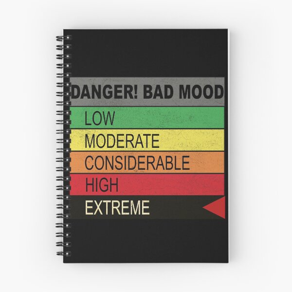 Item preview, Danger bad mood sign designed and sold by myseptember18th.