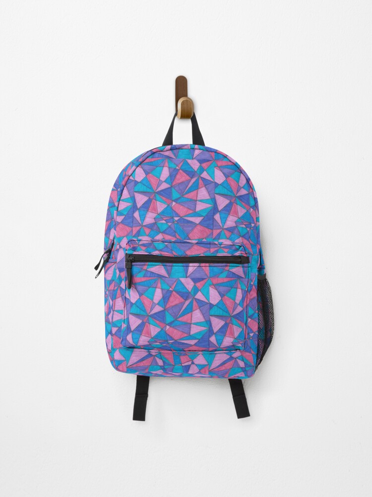 Thumbnail 1 of 3, Backpack, Abstract Neon designed and sold by MichaelRule.