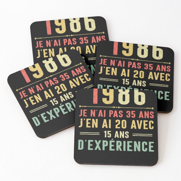 Item preview, Je n'ai pas 35 ans, j'en ai 20 avec 15 ans d'expérience. Vintage 1986 designed and sold by mharlan0ue.