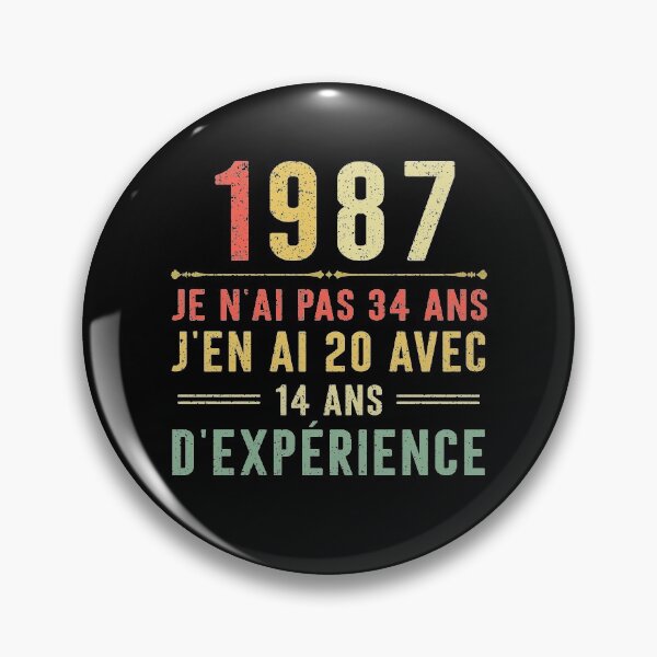 Item preview, Je n'ai pas 34 ans, j'en ai 20 avec 14 ans d'expérience. Vintage 1987 designed and sold by mharlan0ue.