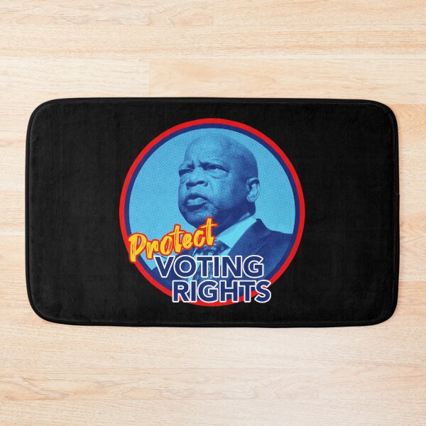 Item preview, John Lewis - Protect Voting Rights (red white blue) designed and sold by Thelittlelord.