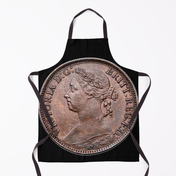 Item preview, Queen Victoria Victorian farthing, 1884  designed and sold by The Great  Art.