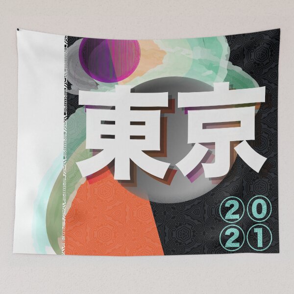 Item preview, tokyo 2021 - neo designed and sold by TheDiamondRiot.