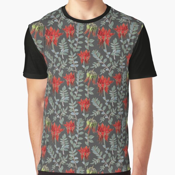 Item preview, Sturt Desert Pea Pattern designed and sold by Sketchbook Designs.