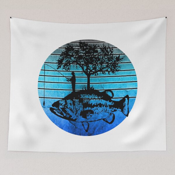 Item preview, retro nature fishing  designed and sold by Soithside87.
