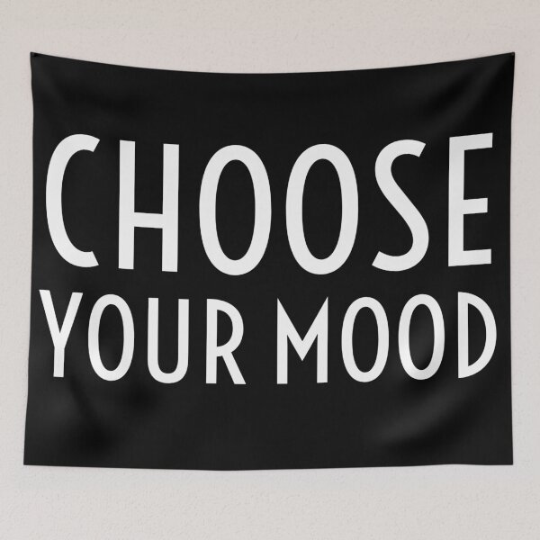 Item preview, Choose Your Mood- Black designed and sold by Designs By YL.