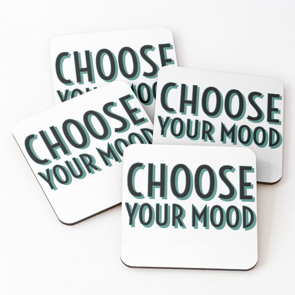 Item preview, Choose Your Mood- Teal designed and sold by Designs By YL.