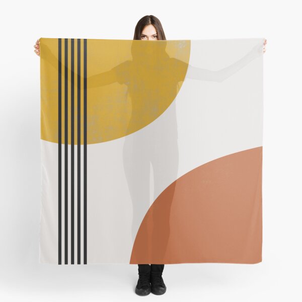 Mid century spring sunny Scarf
