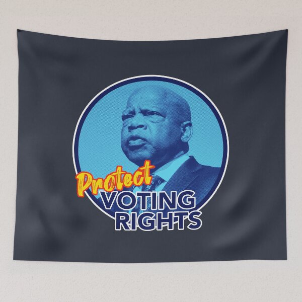 Item preview, John Lewis - Protect Voting Rights designed and sold by Thelittlelord.
