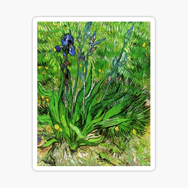 Item preview, Vincent Van Gogh - The Iris designed and sold by NewNomads.