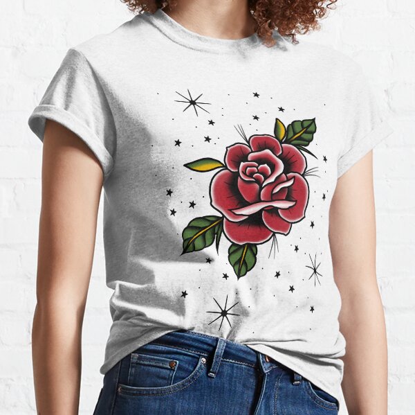 Item preview, Traditional Rose Tattoo  designed and sold by Kraken-Jack.