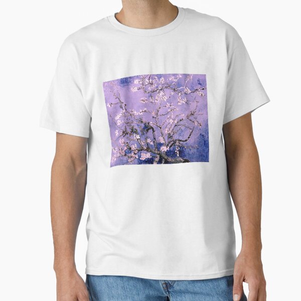 Vista previa del artículo con la obra «Almendros en flor de Vincent van Gogh (versión lavanda)», diseñado y vendido por SimpleJoyStyle.