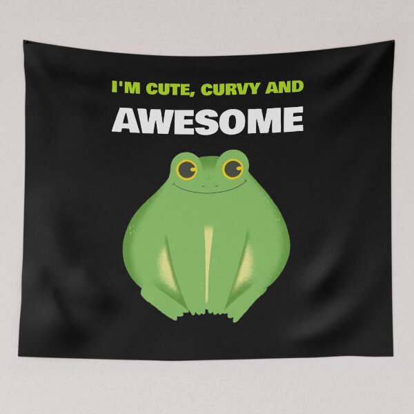 Item preview, Cute Curvy And Awesome designed and sold by StormyMuse.