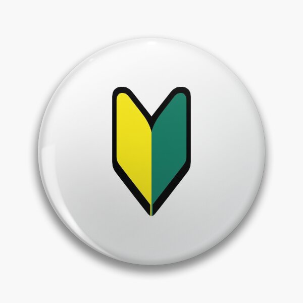 Item preview, JDM Beginner Driver Badge (Accurate)  designed and sold by toastbubbles.