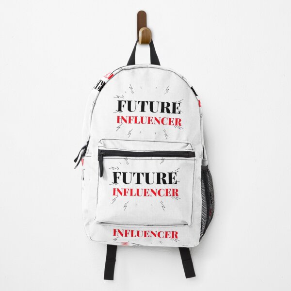 Aperçu de l'œuvre Future Influencer Design Rouge et Blanc créée et vendue par boopsblunt.