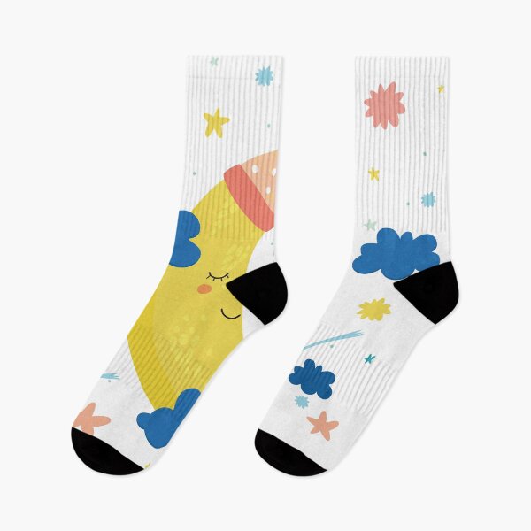 Item preview, Cartoon moon and stars designed and sold by della95.