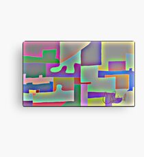 Blocks of Blocks Metal Print