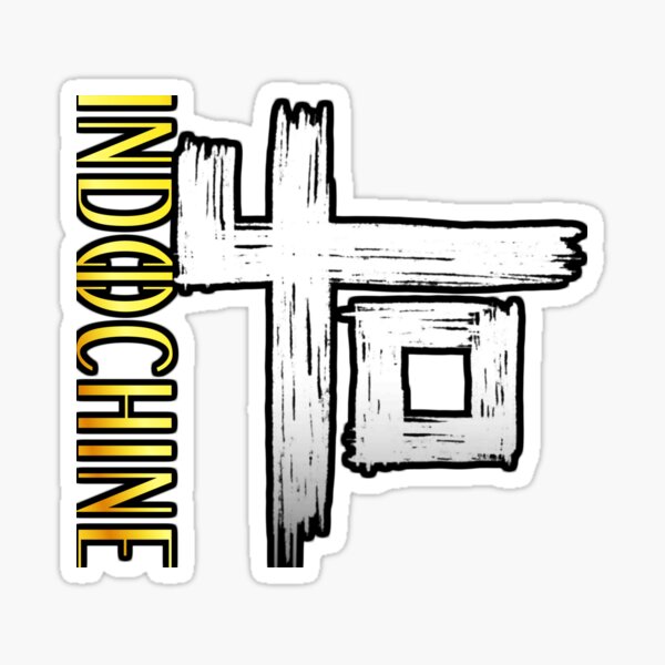 groupe indochine groupe avec musique Genres: Rock, new wave Sticker