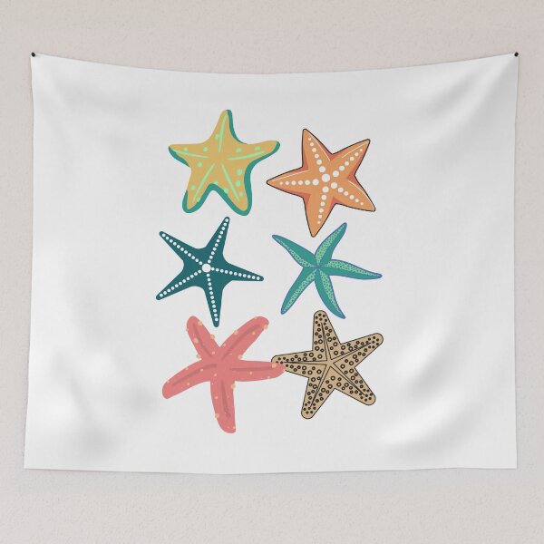 Item preview, Starfish on Starfish Multi Color designed and sold by TIPJ.
