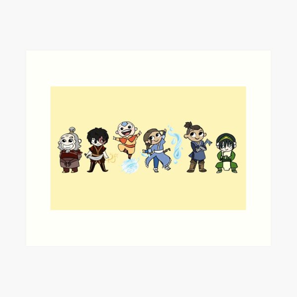 Team Avatar Art Print