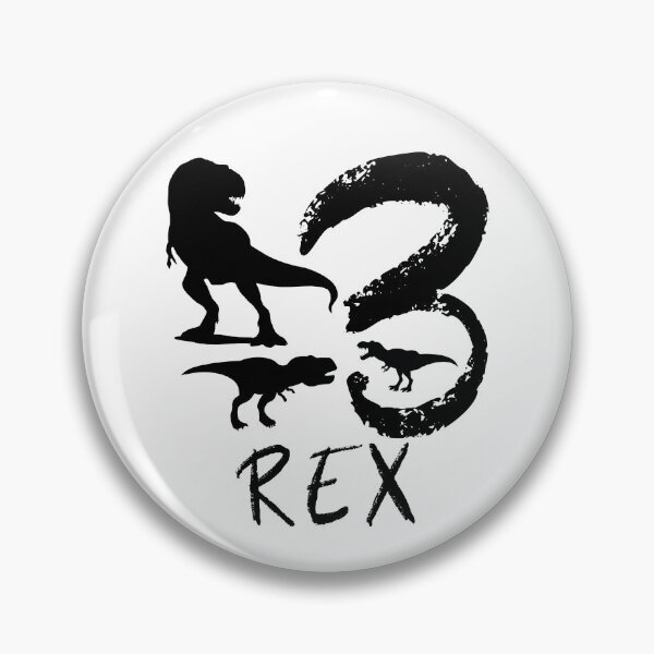 Item preview, ThreeRex 3rd Birthday, Dino 3rd Birthday, 3rex Birthday - custom shirt designed and sold by Ta ~ won.