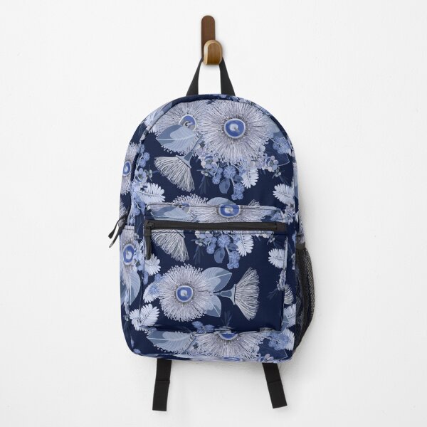 Item preview, Blue Flowers Bloom - Blue and White designed and sold by Sketchbook Designs.