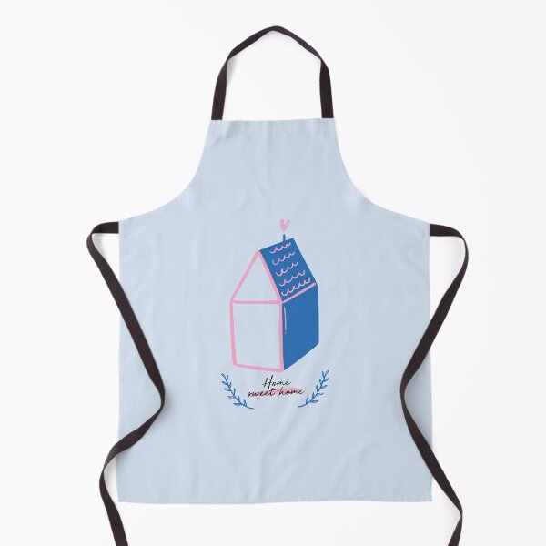 Item preview, Home sweet home: Pink Blue small house designed and sold by riccagarden.
