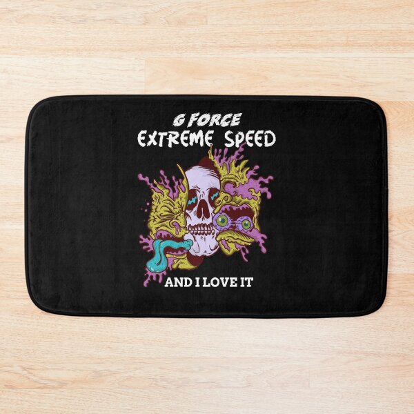 Item preview, G Force Extreme Speed And I love It Skull designed and sold by CarantinedChaos.
